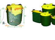Impianti di depurazione a fanghi attivi ad aerazione estesa in polietilene
