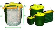 Filtri percolatori anaerobici in polietilene